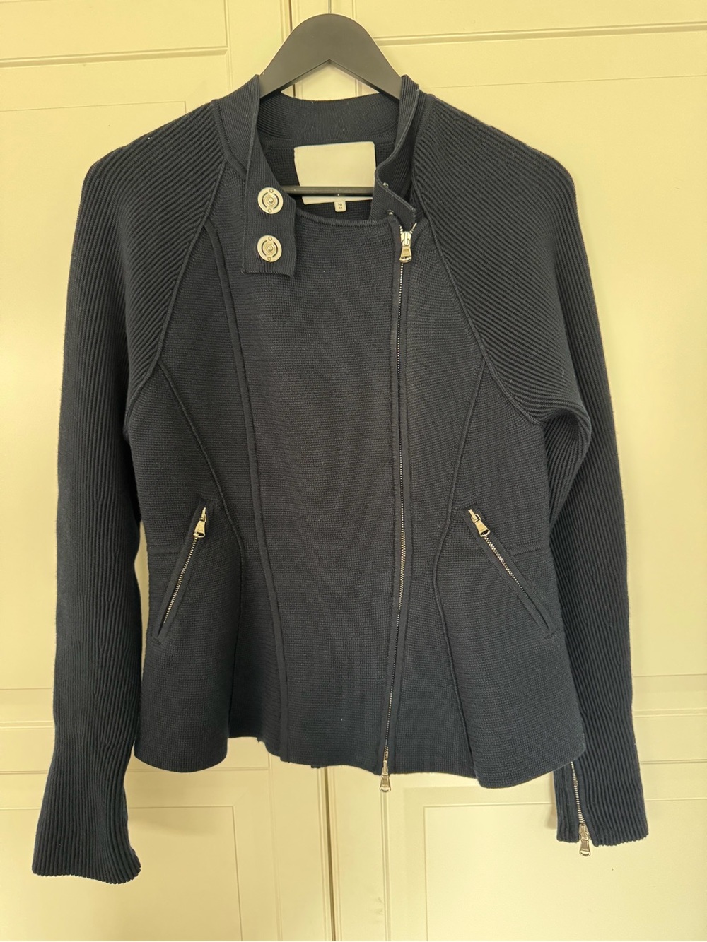 3.1 Philip Lim knit moto jacket